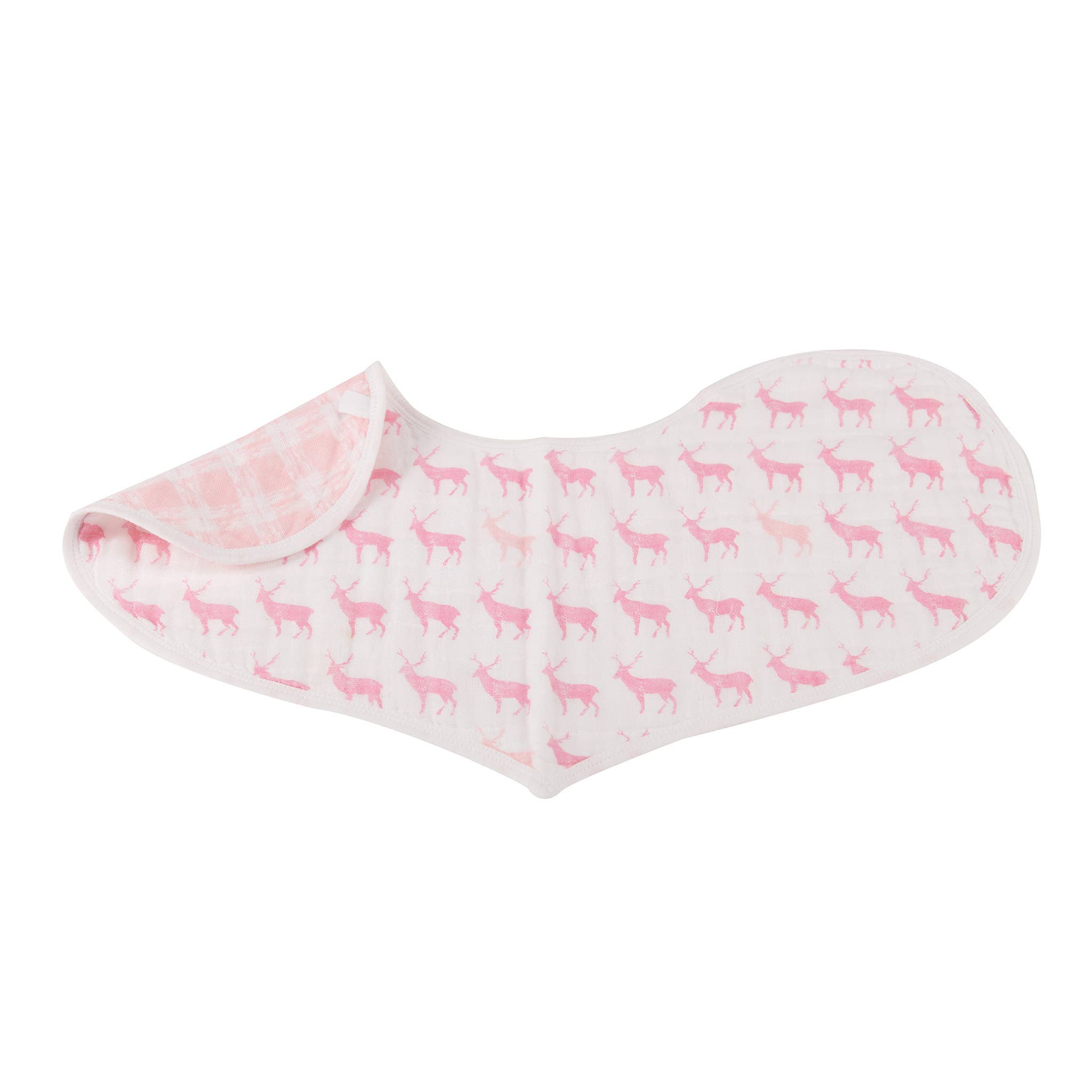 Newcastle Classics - Wholesale Bib - Baby - Pop of Pink Heart Bibs - Set of 22