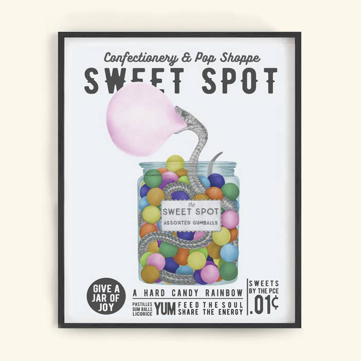 Póster motivacional de Dorothy Melville Eastern Garter Snake para venta al por mayor de Central & Gus