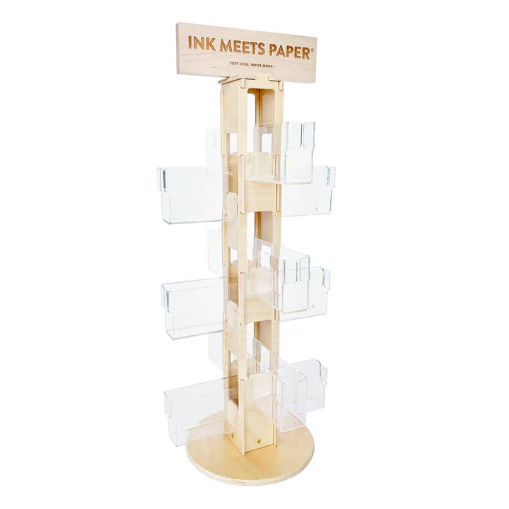 Counter Spinner (24 Pocket) - Line-Verpflichtung erforderlich für den Großhandel von INK MEETS PAPER