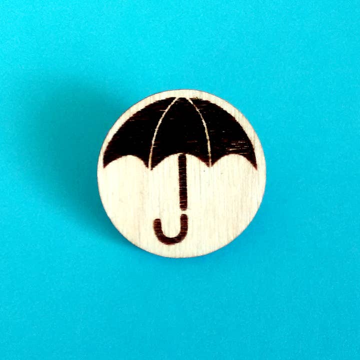 Umbrella Academy Tattoo - Lasercut Pin for wholesale by Studio Smalls
