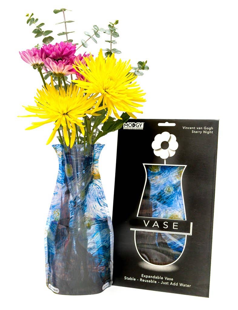 Modgy - Wholesale Vase - Modgy Expandable Vase - Vincent van Gogh Starry Night1