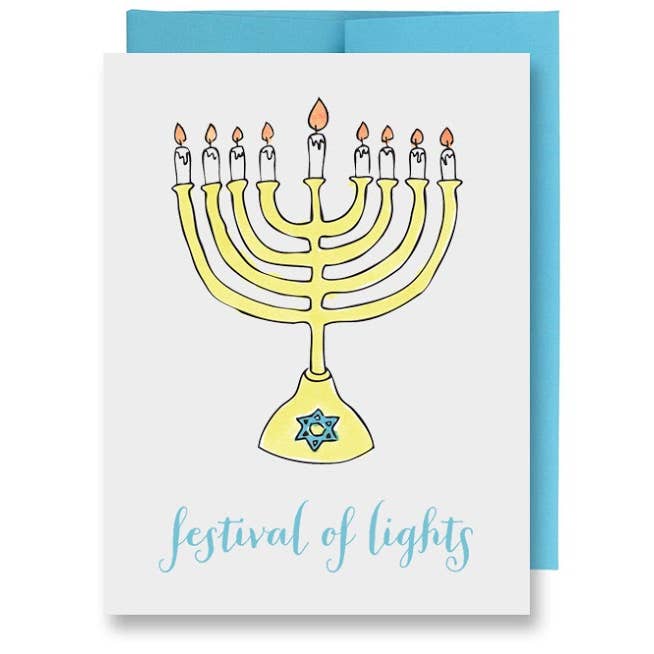 Conjunto de 8 encaixotado Menorah por atacado de Porcupine Hugs