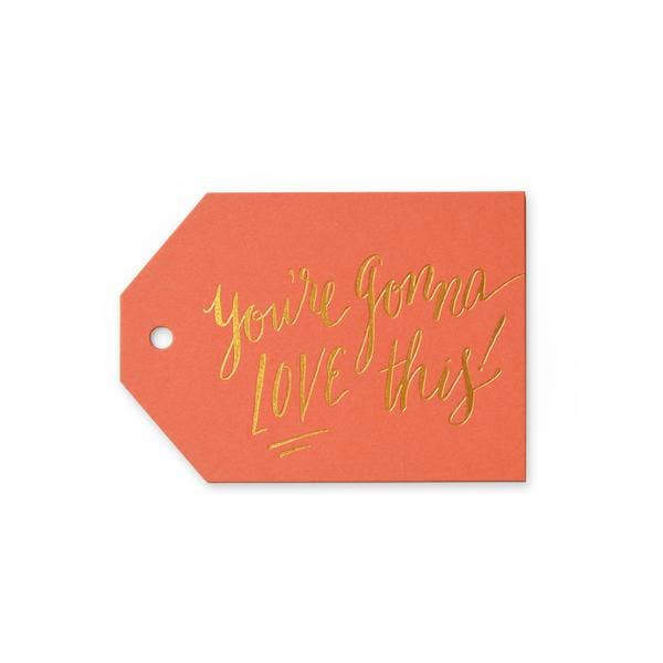 Wild Ink Press - Wholesale Gift Tag - Gonna Love This Tags | Set of 6