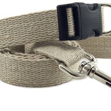 4.5' Hemp Dog Leash for wholesale by K9 Bytes, Inc.