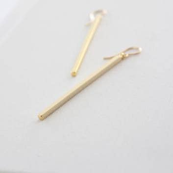 Katie Waltman Jewelry - Wholesale Dangle Earrings - LONG BAR EARRINGS