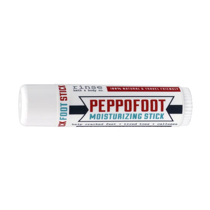 Mini Peppofoot Stick Moisturizing Foot Balm for wholesale by Rinse Bath Body Inc