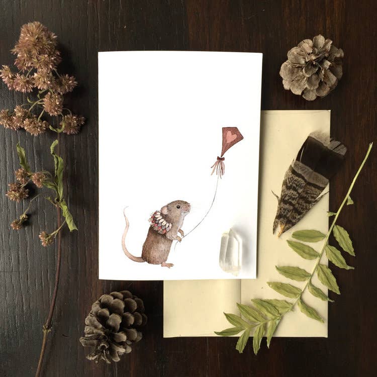 Polanshek of the Hills - Wholesale Everyday Greeting Card - Card - Flying High1