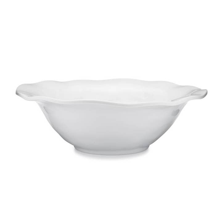 Q Squared - Wholesale Serve Bowl - Ruffle 12" Round Serving Bowl