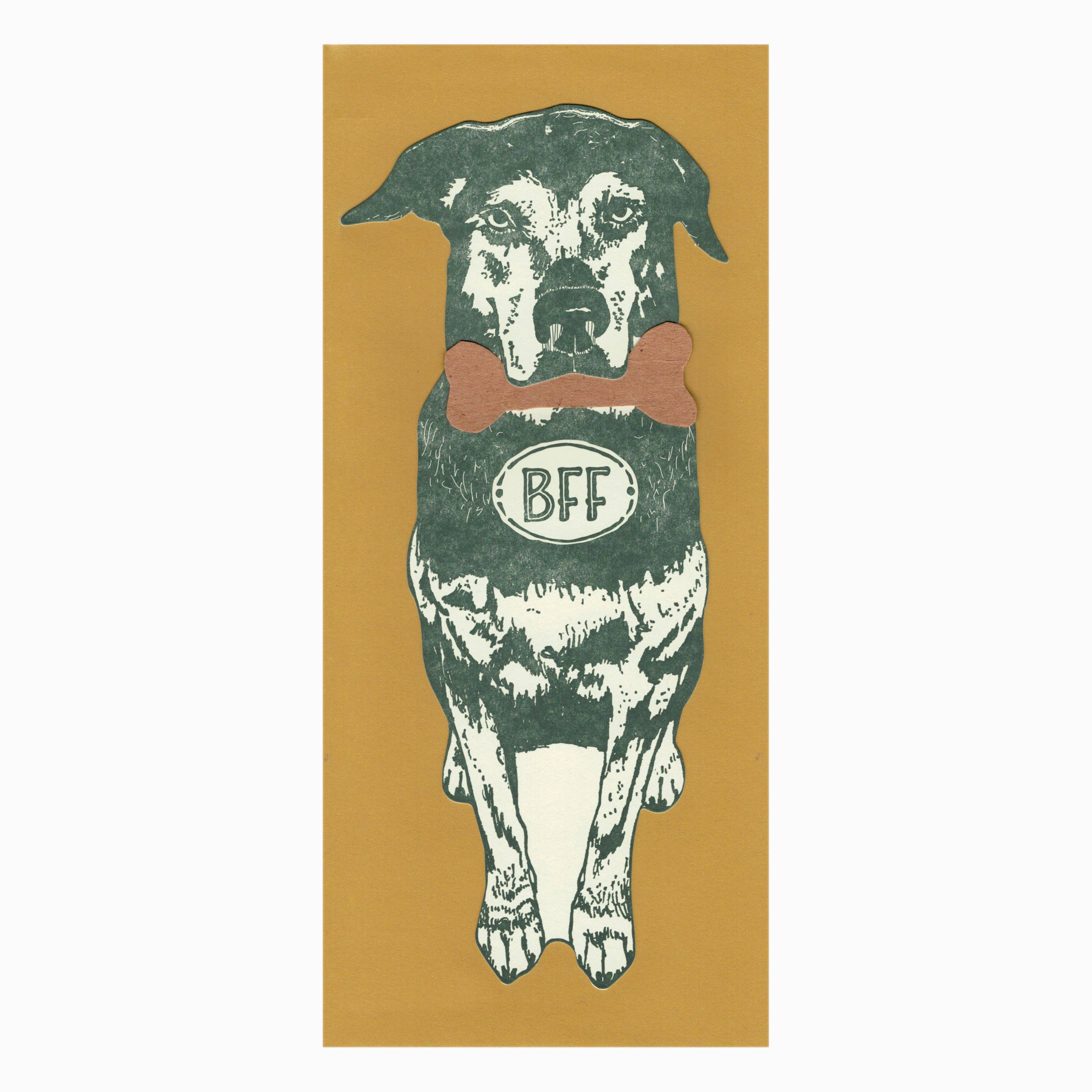 Blackbird Letterpress – Großhandel Grußkarten für den Alltag – BFF-Hund-Geschenkkarte4