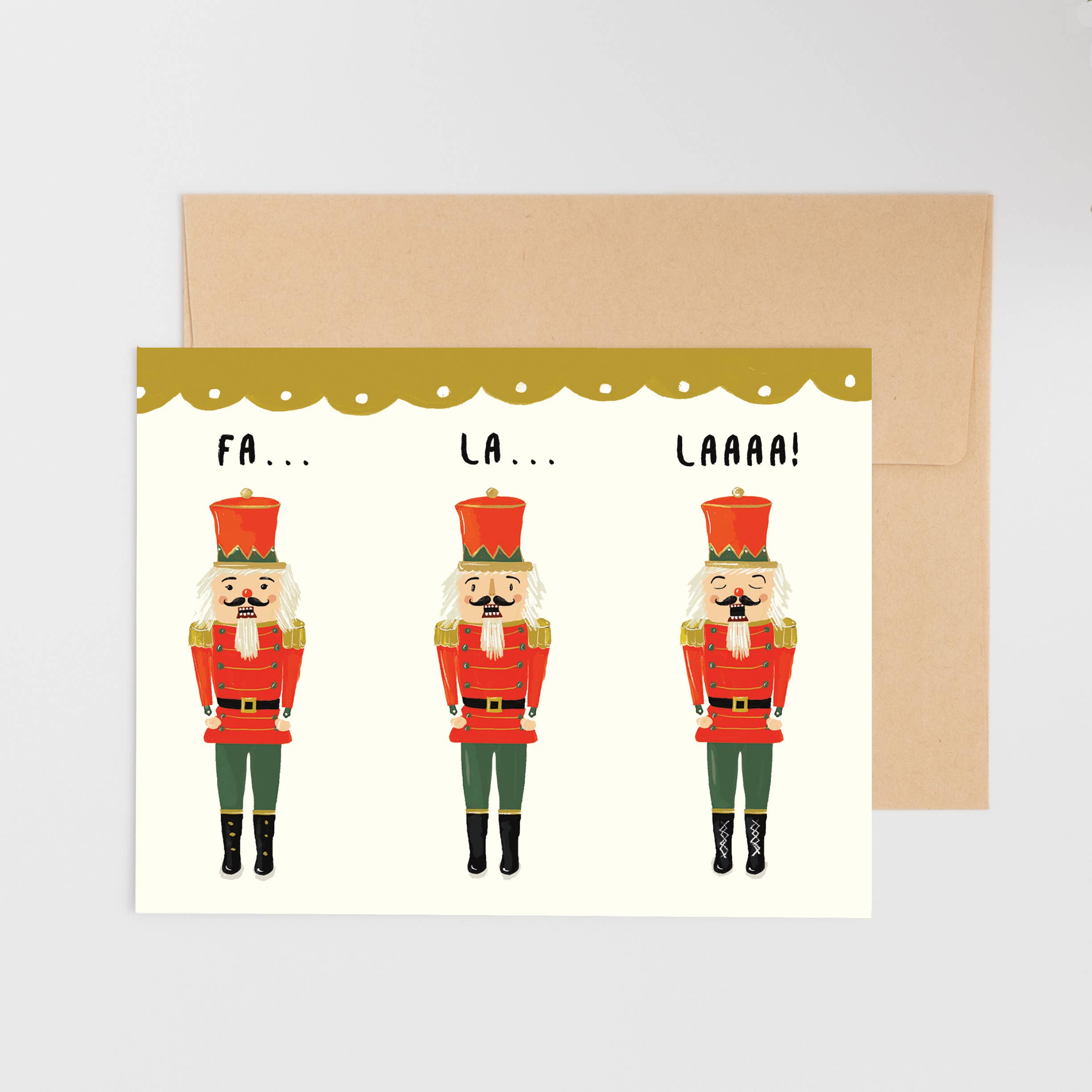 REMOVED BRAND - Wholesale Christmas Card - Nutcracker Card0