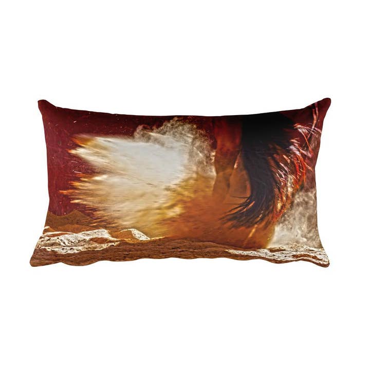 Almofada retangular de detonação por atacado de Amanda Smith Western Art, LLC