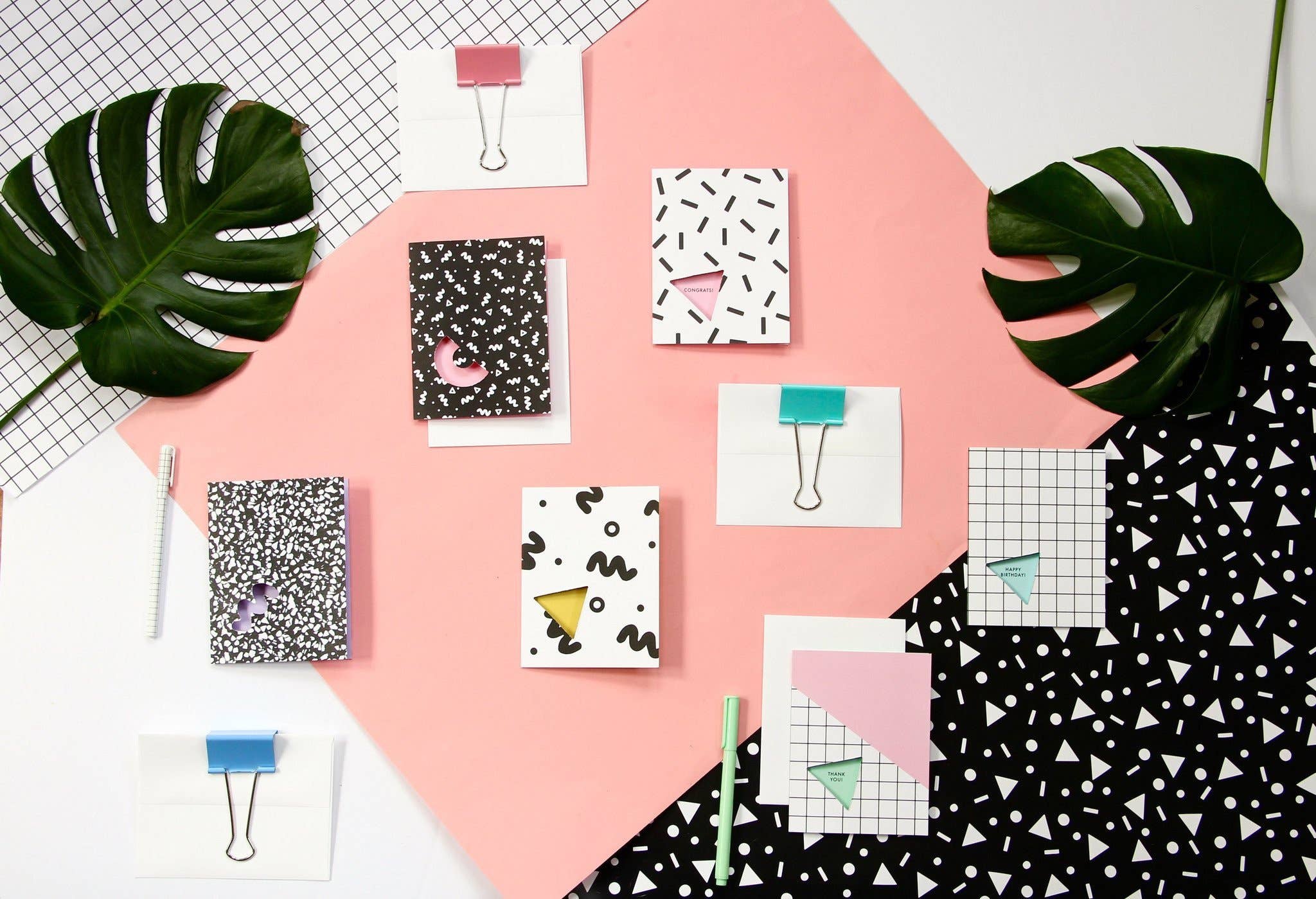 BASH Party Goods - Wholesale Birthday Card - Grid Birthday Card1