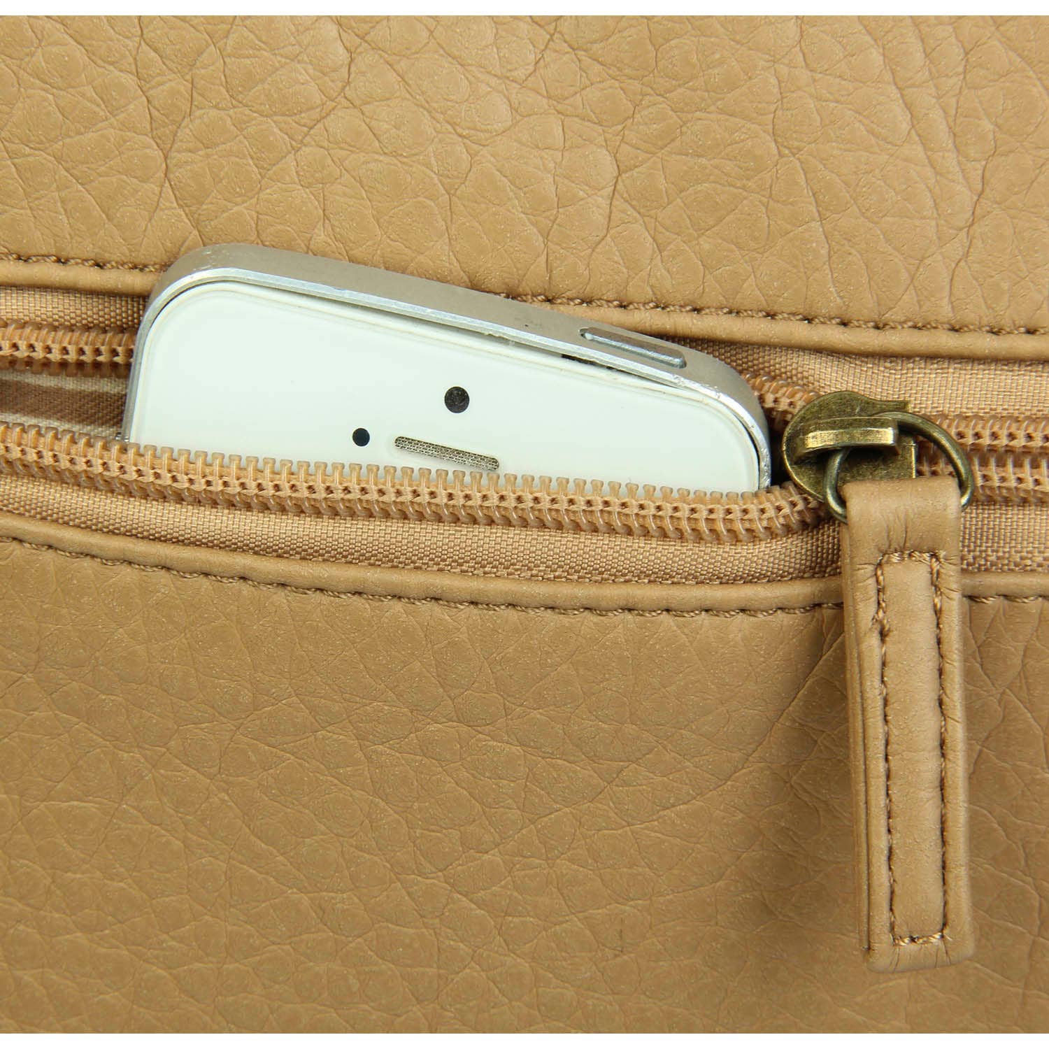 AMPERE CREATIONS - Wholesale Backpack - Women's - Convertible Soft Vegan Leather 3 in 1 Crossbody Backpack Bag5