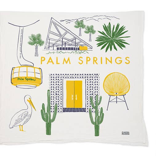 Torchon Palm Springs pour la vente par Claudia Pearson