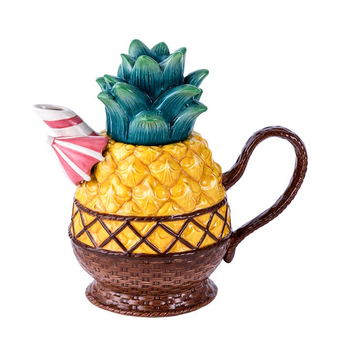 Blue Sky Clayworks - Wholesale Tea Pot - Pineapple Teapot