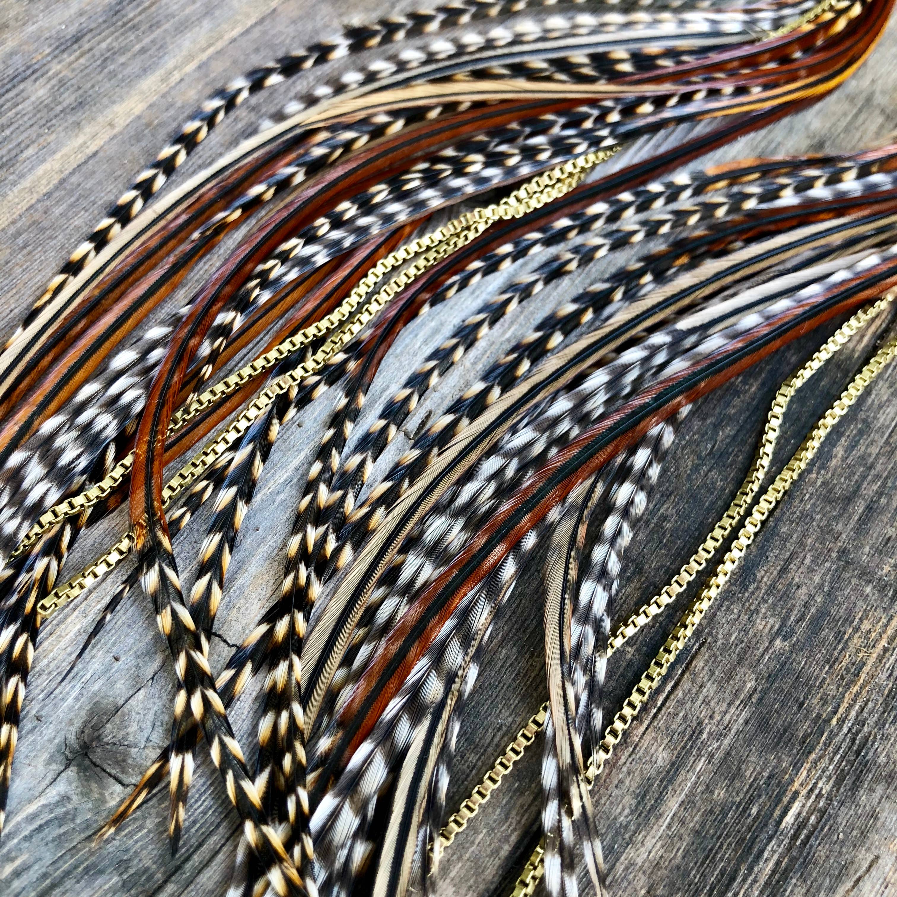 ASTALI - Wholesale Tassel Earrings - Extra Long Feather Earrings - Fawn & Grizzly, Boho Western4