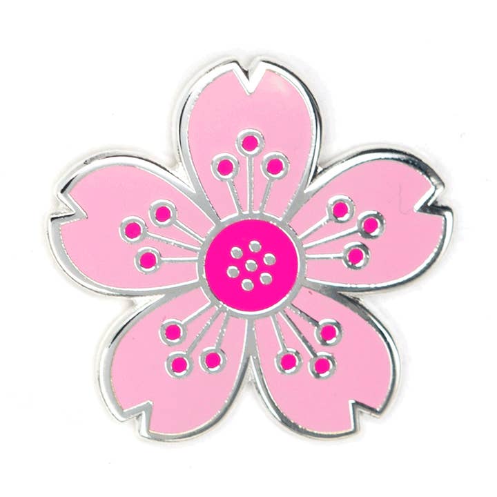 Cherry Blossom Enamel Pin for wholesale by These Are Things