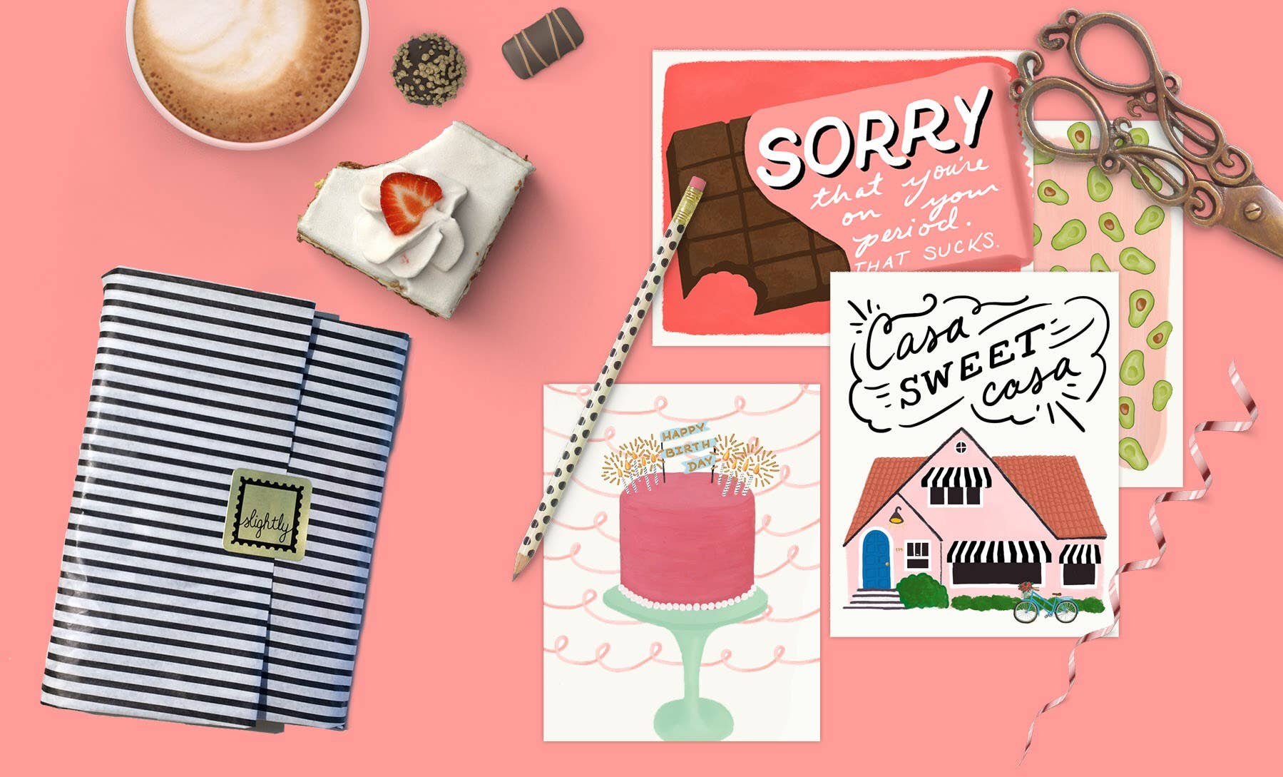 Slightly Stationery - Wholesale Housewarming Card - Casa Sweet Casa | Housewarming Card | New Home Card1