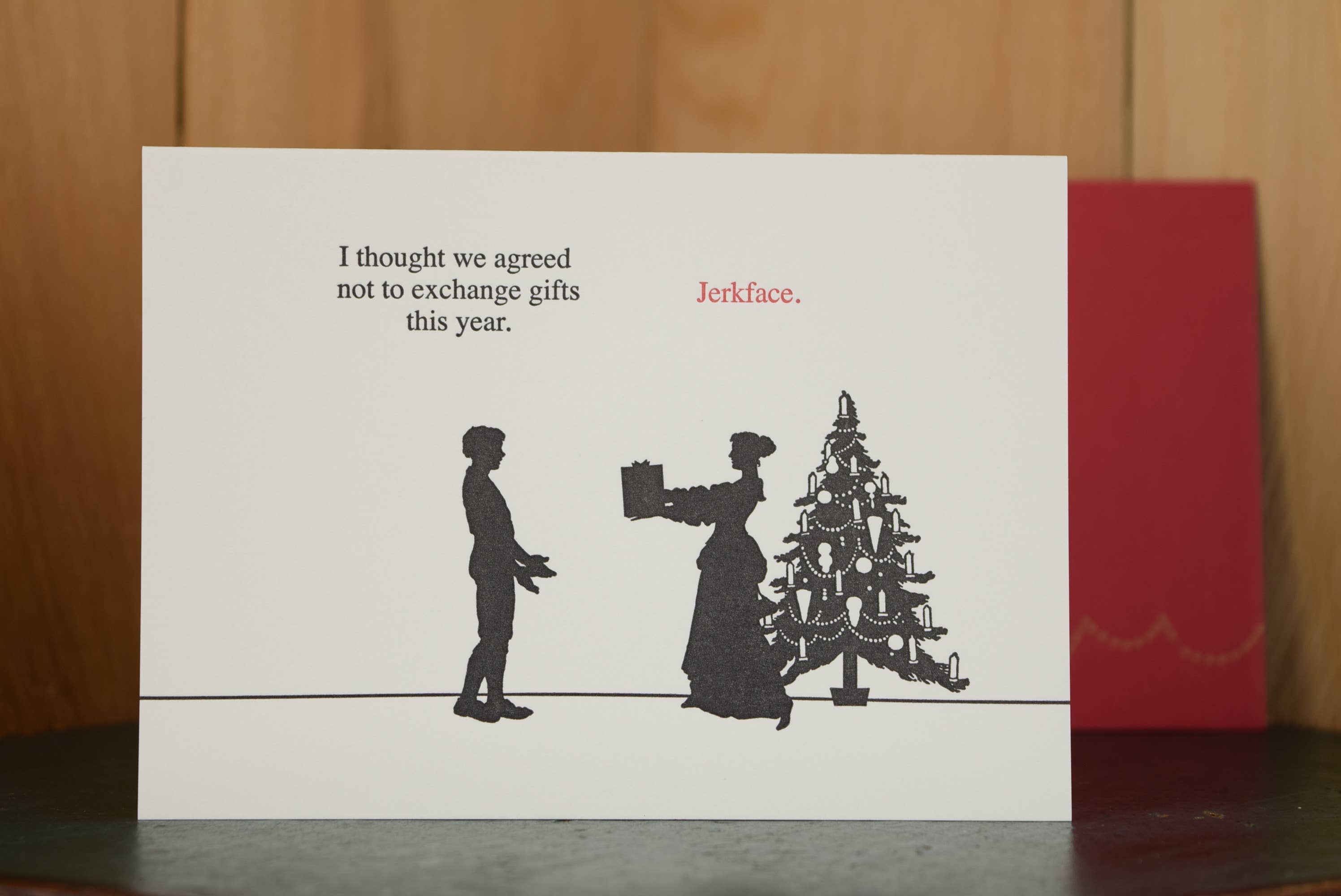Oddball Press LLC - Wholesale Christmas Card - Jerkface Card0