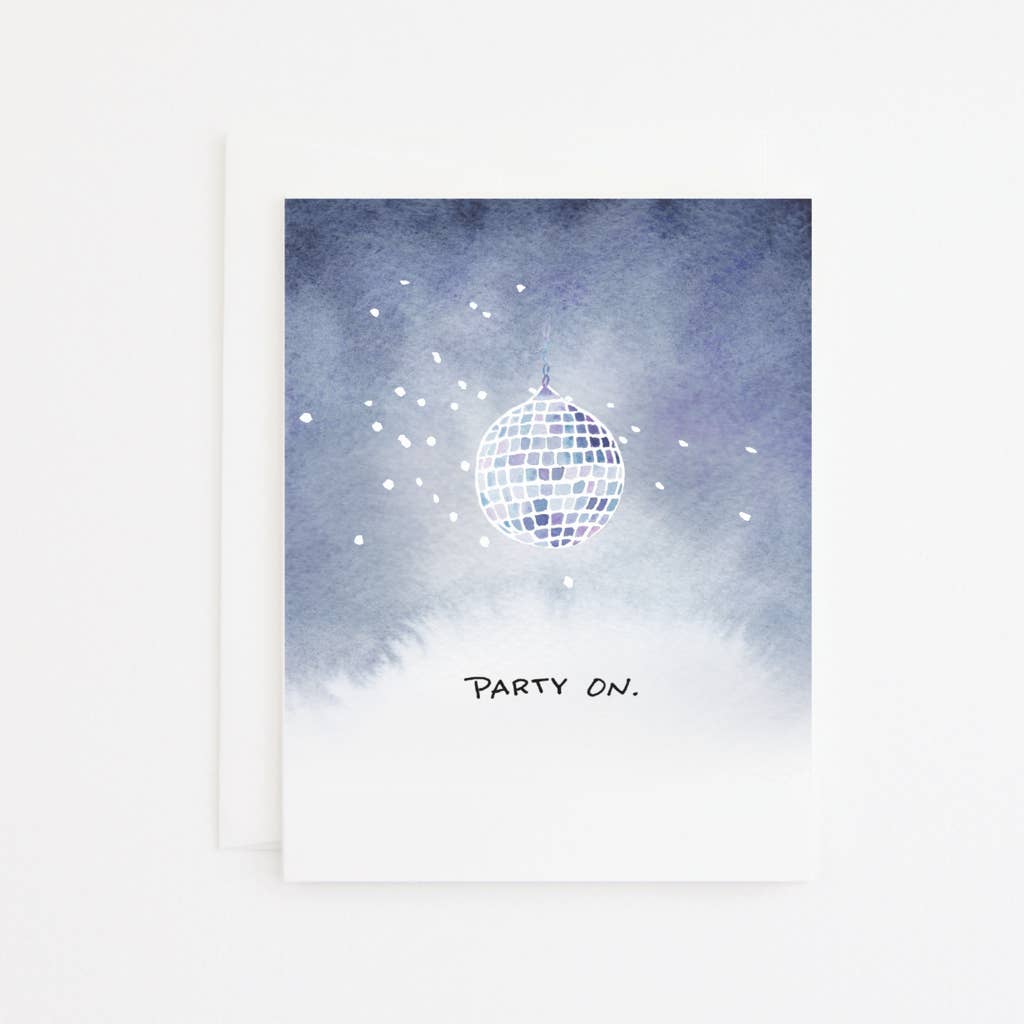 Party Sally - Wholesale Christmas Card - Party On Card