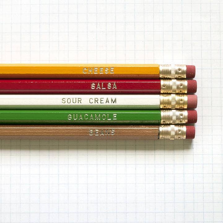 Smarty Pants Paper – wholesale Pencil – Nacho Pencil Set2