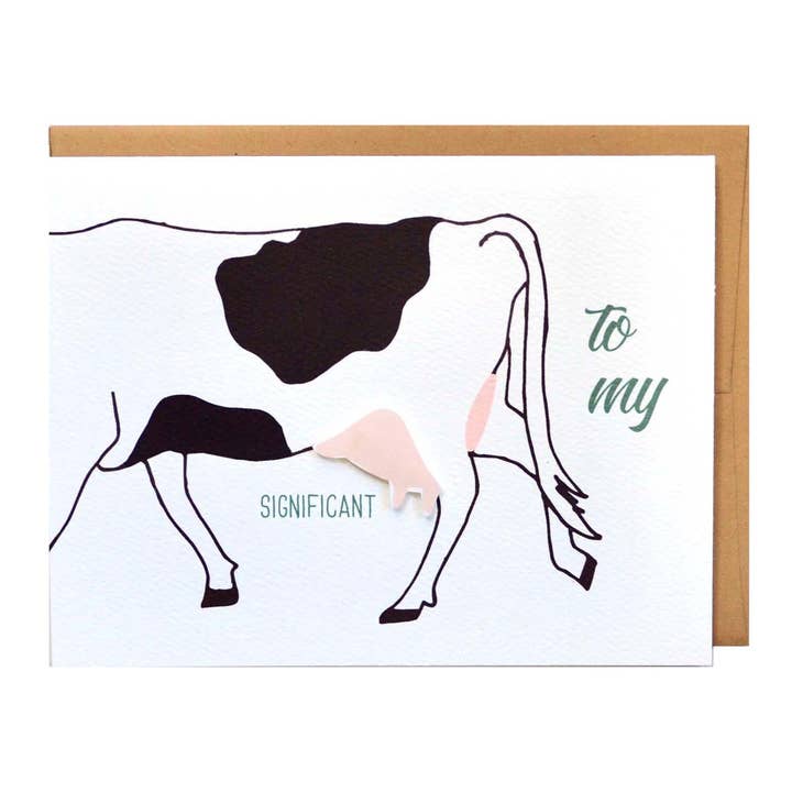 Cracked Designs - Wholesale Love Card - Significant Udder