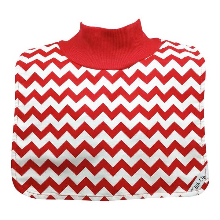 Chevron rouge et blanc pour la vente par The BibUp