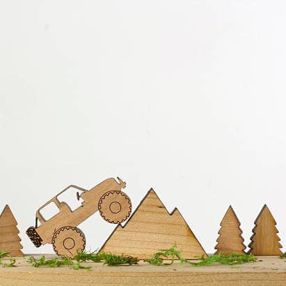 163 Design Company - Wholesale Decorative Tabletop Object - Desktop Miniture Jeep Adventures2