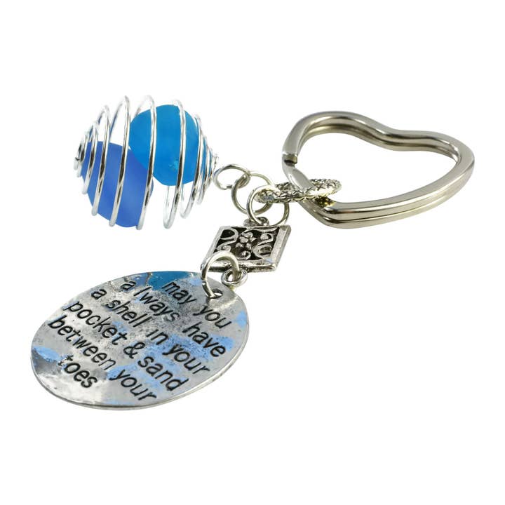 Sea Glass Jangle Keychains and other Purchase Wholesale glass nuggets. Free Returns & Net 60 Terms on Faire trending on Faire.