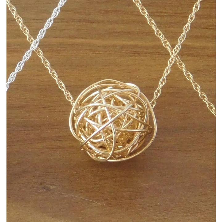 Silverthread Designs - Wholesale Pendant/Charm Necklace - Gold-Filled Drop on 18" Gold-Filled Chain1
