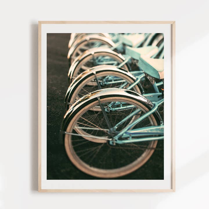 Let's All Ride Bikes Fine Art Photographie pour la vente par Alicia Bock Print Shop