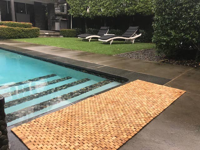 Hip-o Modern Living - Wholesale Floor Mat - Natural Teak Floor Runner (64 x 24")2