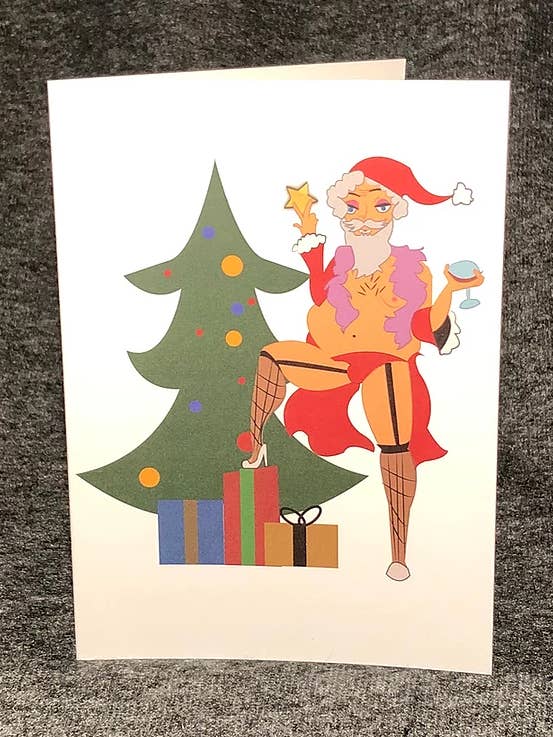 Hunty Weihnachtskarte für den Großhandel von My Poet Is A Pervert