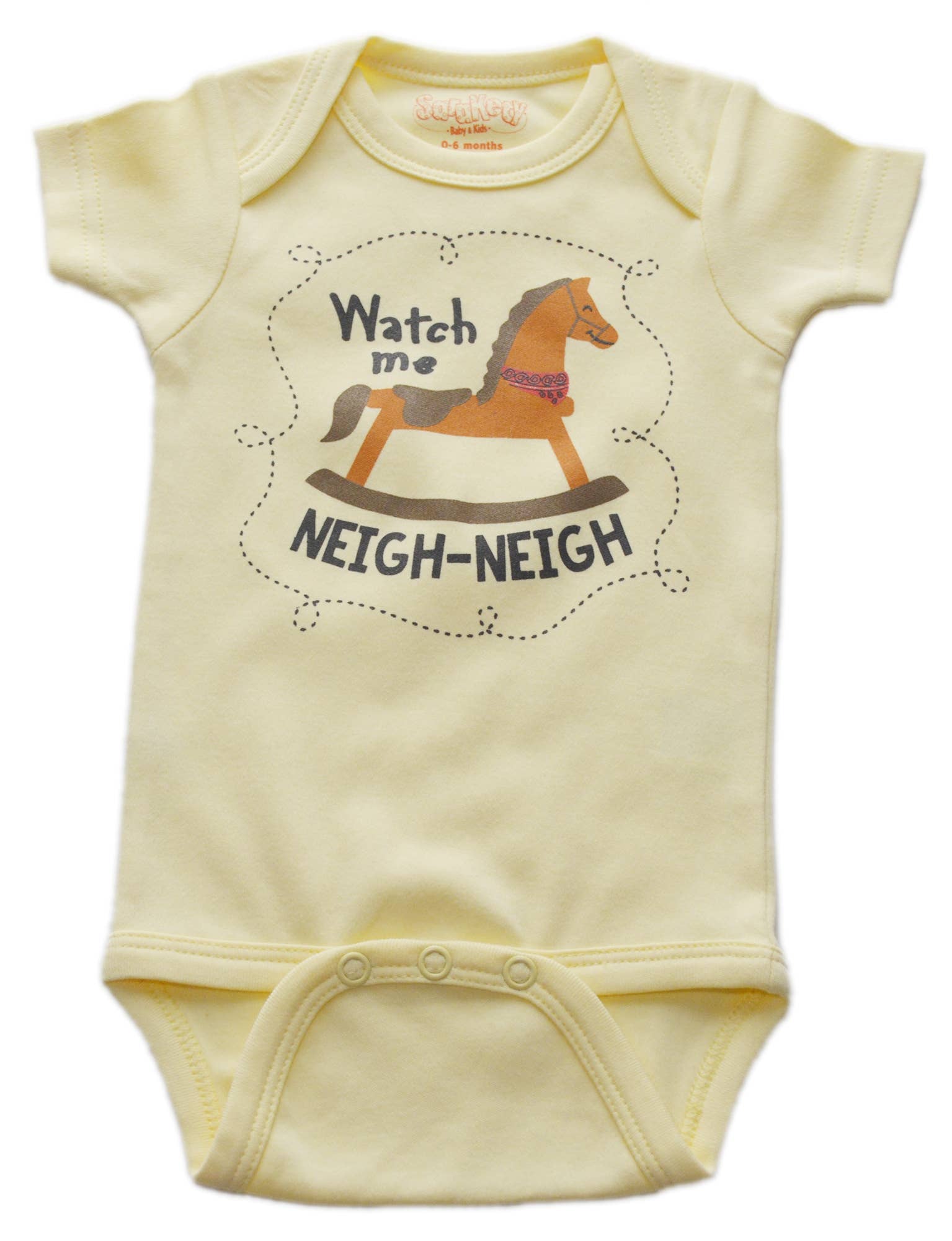 Sara Kety Baby & Kids - Wholesale Bodysuit (Non-Footed) - Baby - Neigh Neigh Onesie