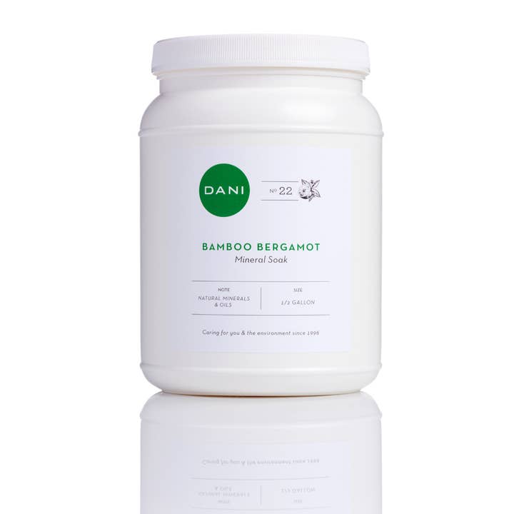 Bulk - Mineral Spa Soak, Bamboo Bergamot, PRO SIZE for wholesale by DANI Naturals