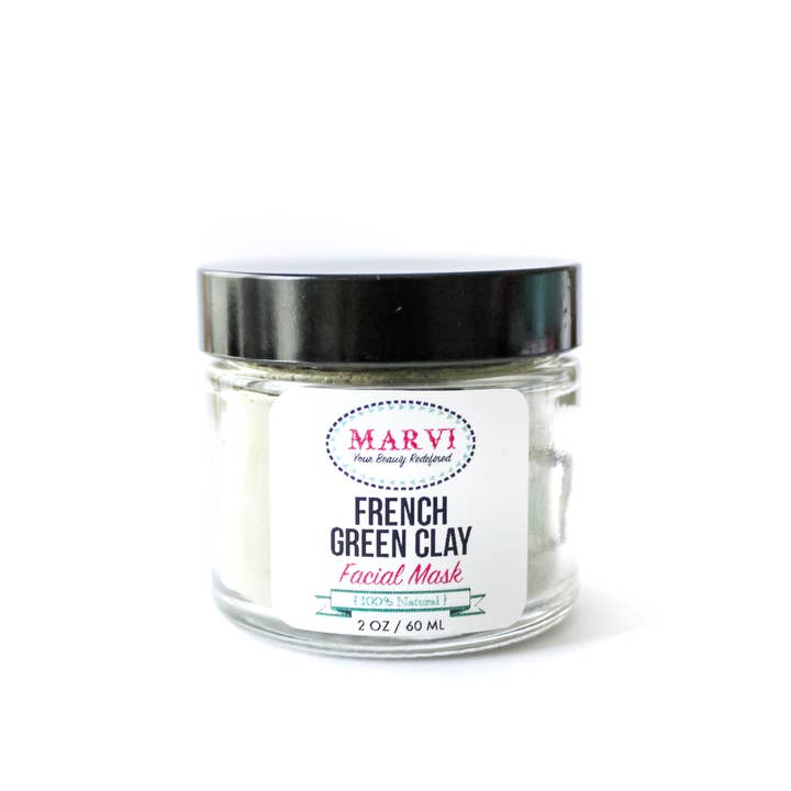 Fransk Grøn Clay Mask for engroshandel hos Marvi Beauty