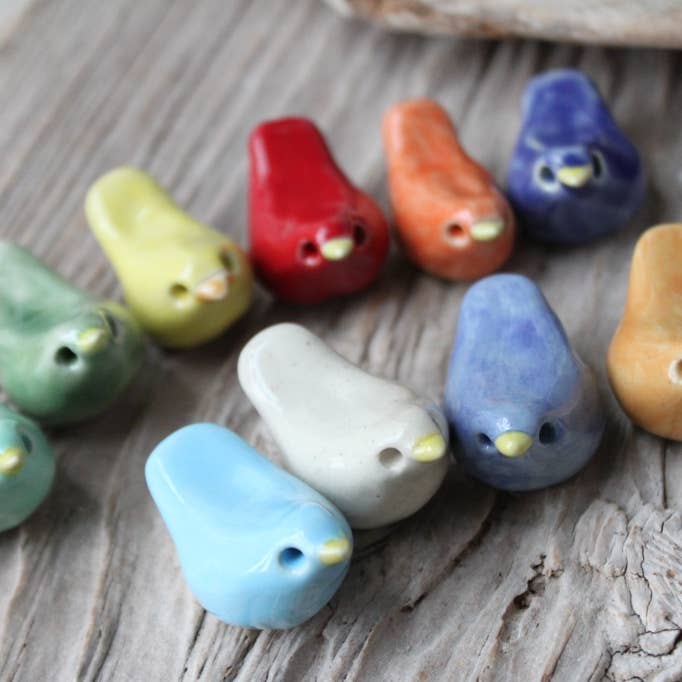 Bird Figurine for wholesale by Tasha McKelvey