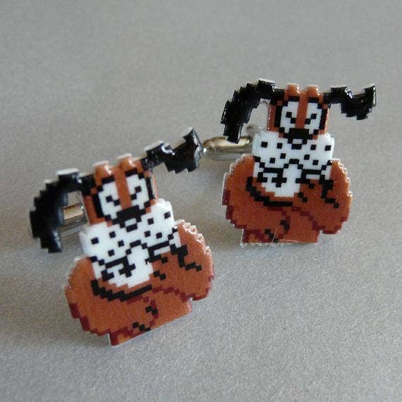 Abotoaduras do melhor amigo do homem por atacado de 8-Bit Zero