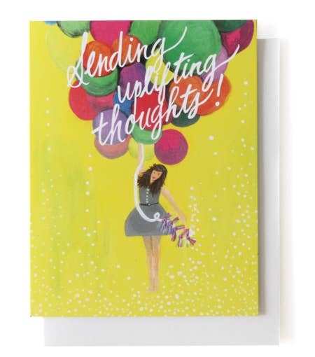 Thimblepress - Wholesale Encouragement Card - Sending Uplifting Thoughts Single Card0