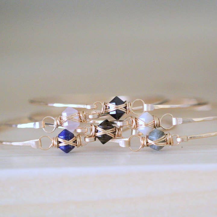 Saressa Designs - Vente Bracelet jonc - Bracelet Brochet0