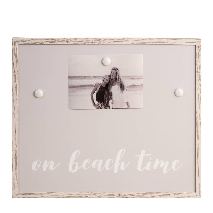 SALE Resin White Magnet Frame for wholesale by Totalee Gift