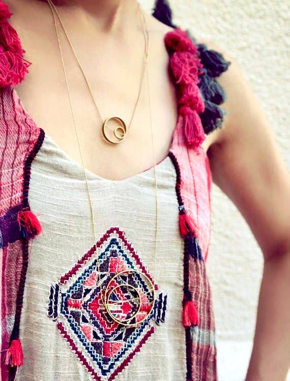 SORA DESIGNS - Wholesale Pendant/Charm Necklace - 20'' You Are the Universe Necklace1