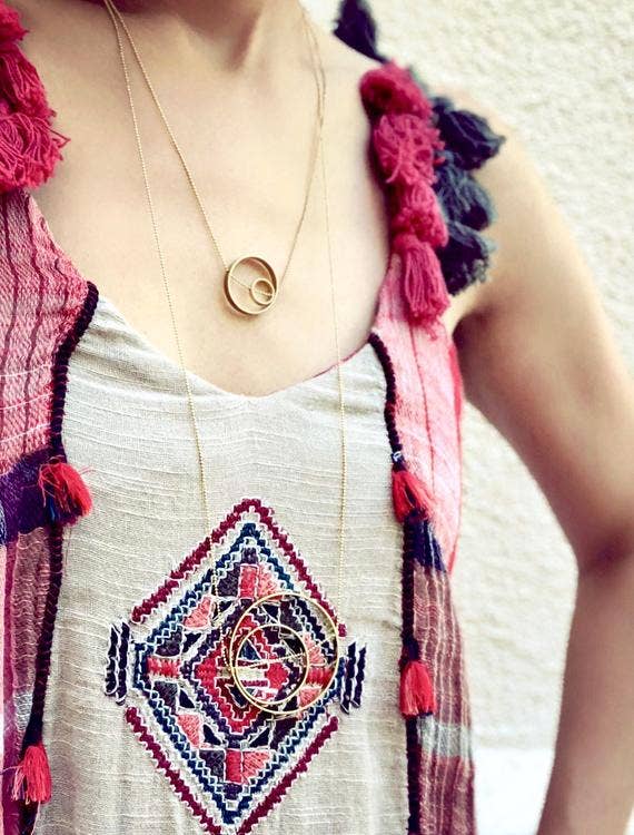 SORA DESIGNS - Wholesale Pendant/Charm Necklace - 30'' You Are the Universe Necklace1