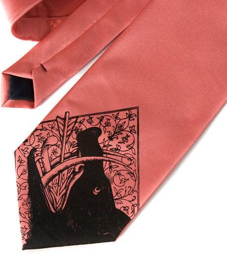 Cyberoptix Tie Lab - Wholesale Necktie - Men's - Wild Boar Necktie. "Boar'd to Death" Microfiber Tie.2