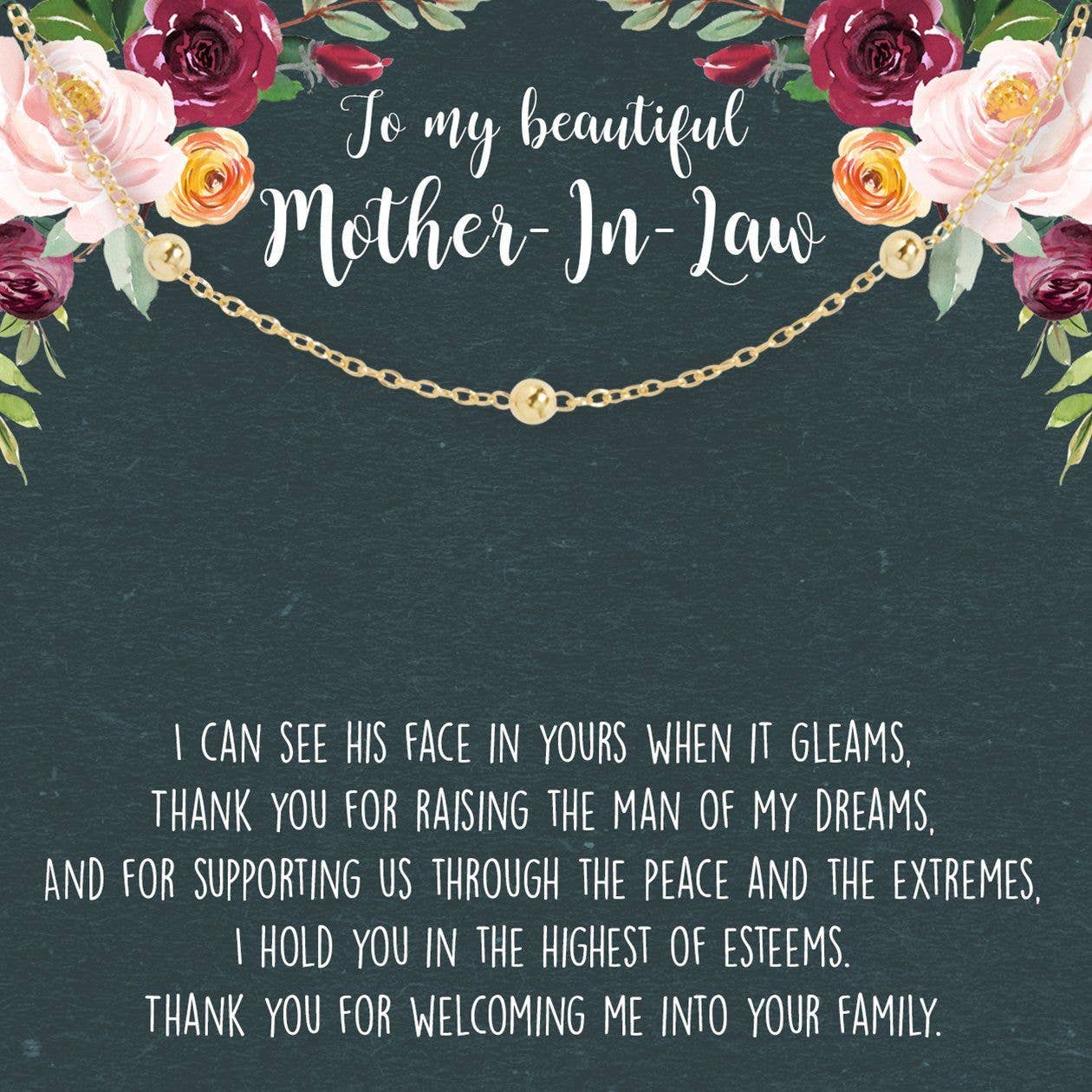 Gold Mother's Day Bracelet for wholesale on Faire0