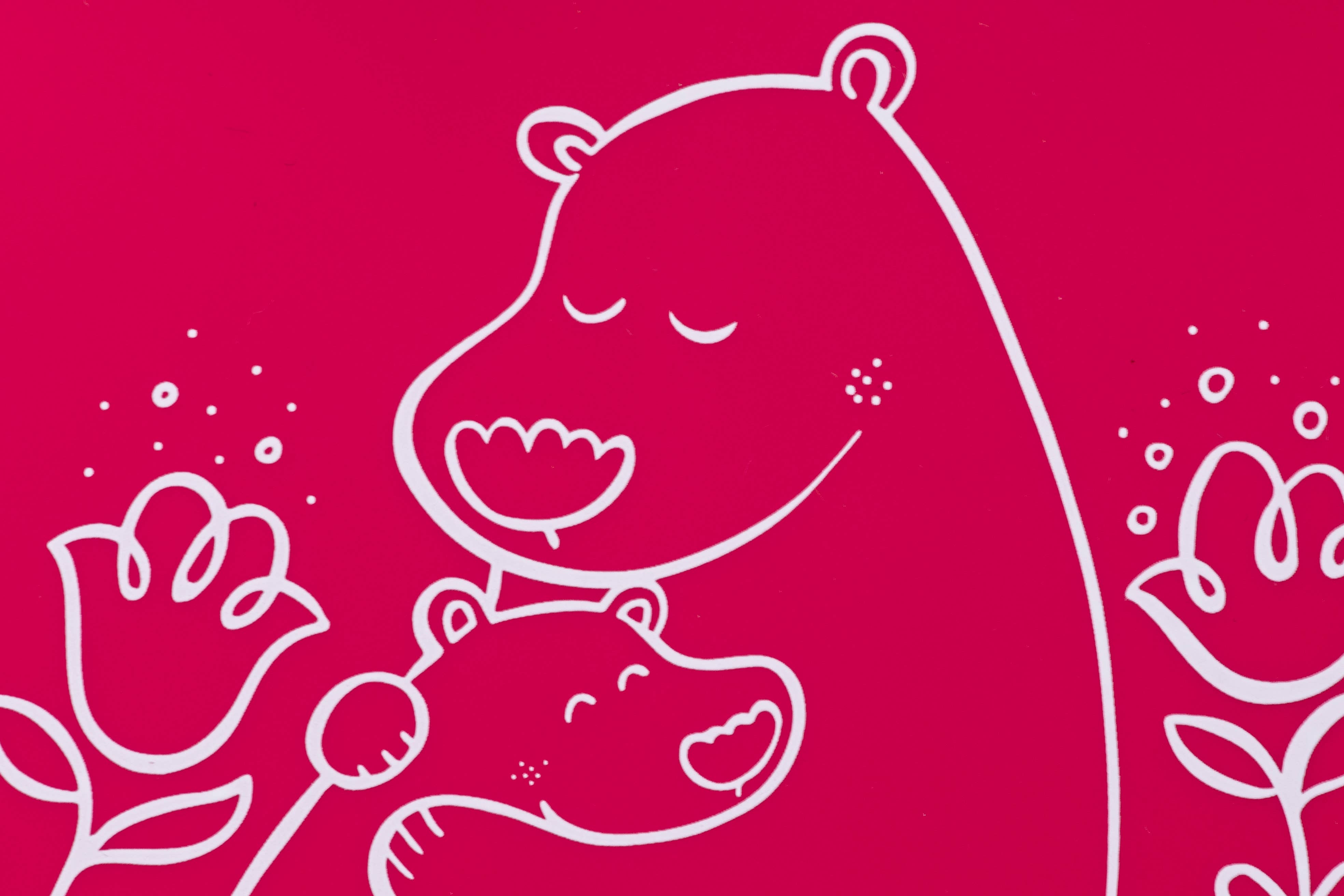 modern-twist - Wholesale Bib - Baby - Bucket Bib: Bears - Berry Pink6