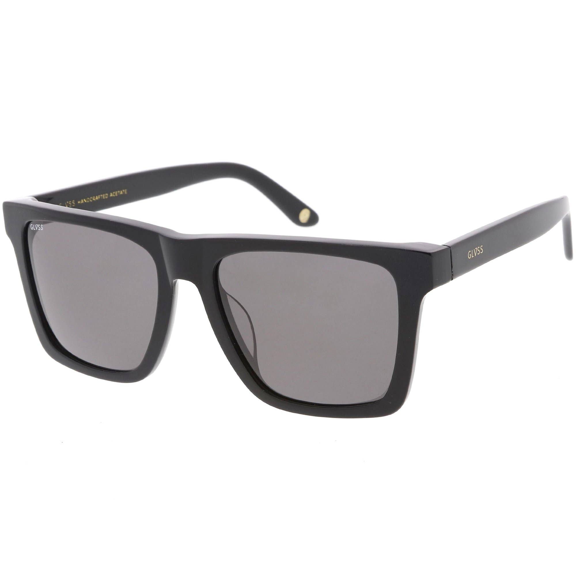 GLVSS - Wholesale Sunglasses - Unisex - Newcomer - Black(Italian Acetate Frame)1
