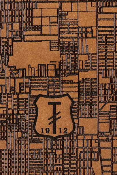 Tactile Craftworks - Wholesale Clutch Bag - Women's - Portland Oregon Map Clutch2