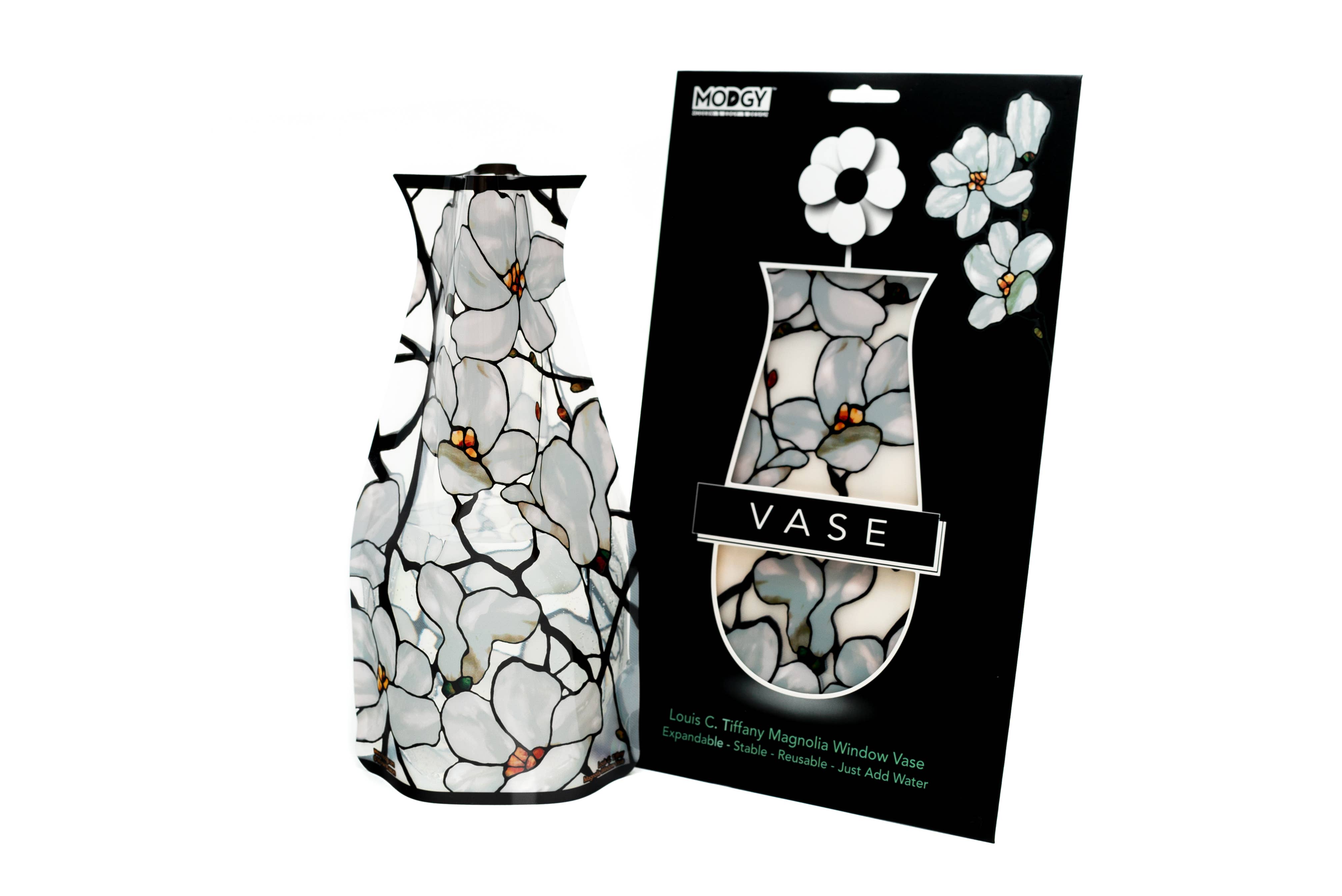 Modgy - Wholesale Vase - Modgy Expandable Vase - Louis C. Tiffany Magnolia Window1