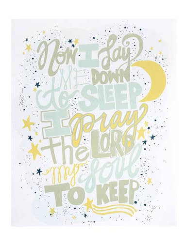 Sleeping Prayer 8 x 10 Print for wholesale by Thimblepress